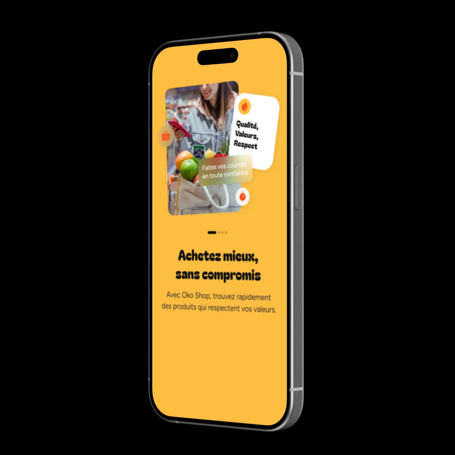 Oko Shop App Mockup